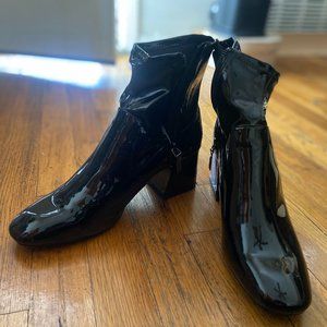 Bershka heeled ankle boots